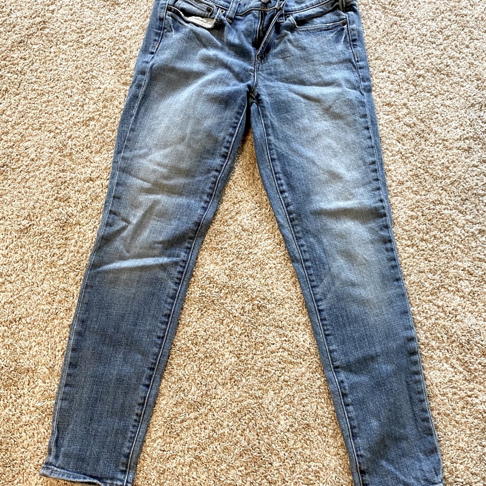 J Crew Mid Rise Skinny jeans